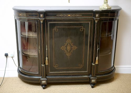 Victorian Ebonised Credenza