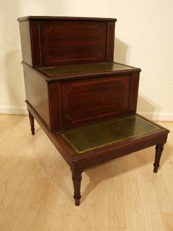 A Regency Period Antique Step Commode