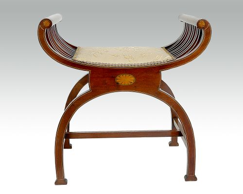 Edwardian Dressing Table Stool