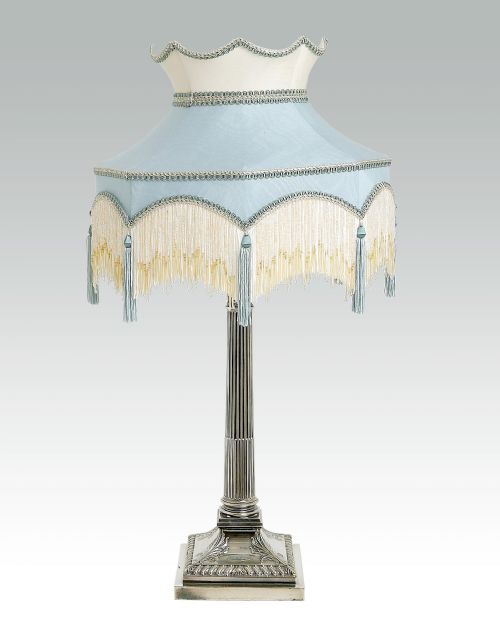Silver Plated Table Lamp