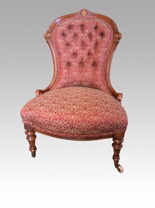 Aestetic Walnut Nursing Chair
