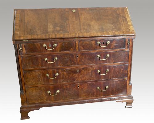 Georgian Mahogany Bureau