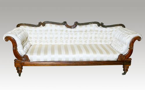 William IV Rosewood Framed Sofa