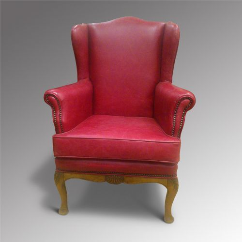 1930s Oak Wing Armchair