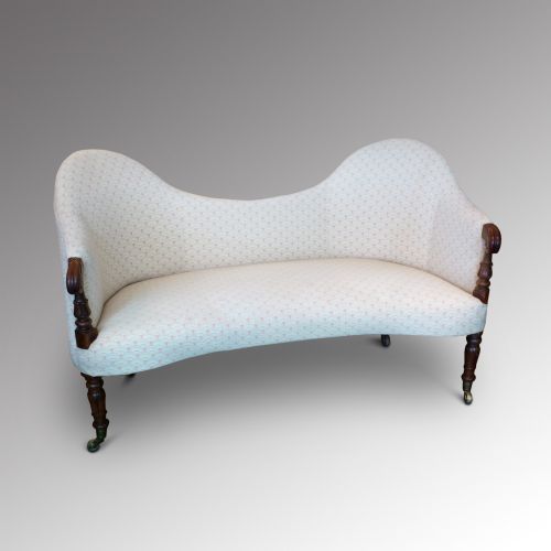 Rosewood Framed 2 Seater Settee