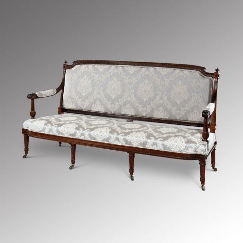 Late 19th Century Rosewood Settee