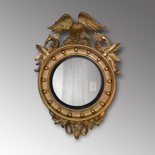 Regency Convex Gilt Mirror