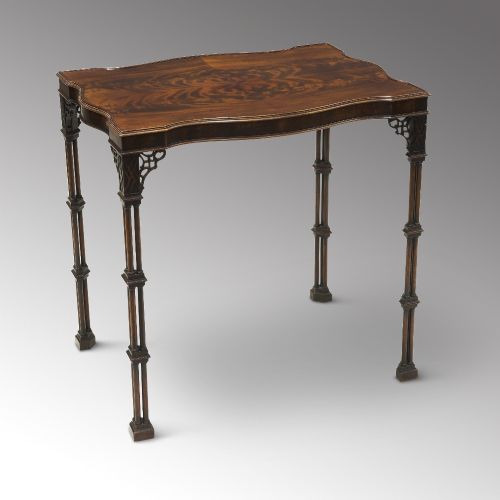 Chippendale Revival Silver Table