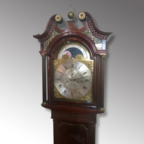 Eight Day Longcase Clock by W. Simcock Presott