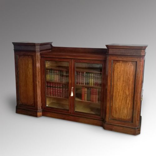 Late Regency Mahogany Bookcase