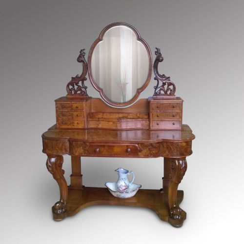 Burr Walnut Duchess Dressing Table