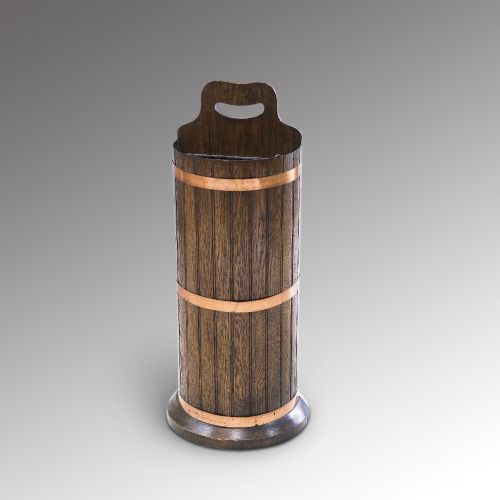 Late 19th Century Oak Stick Stand