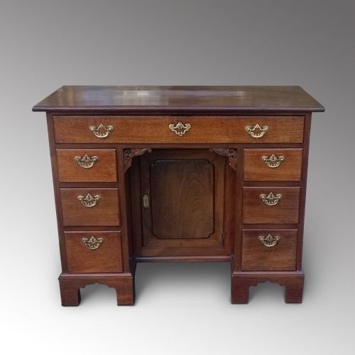George II Mahogany Kneehole Desk