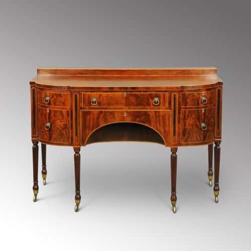 Regency Mahogany Sideboard