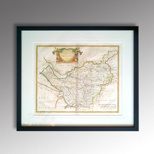 Map of the Palatine of Cheshire C1695