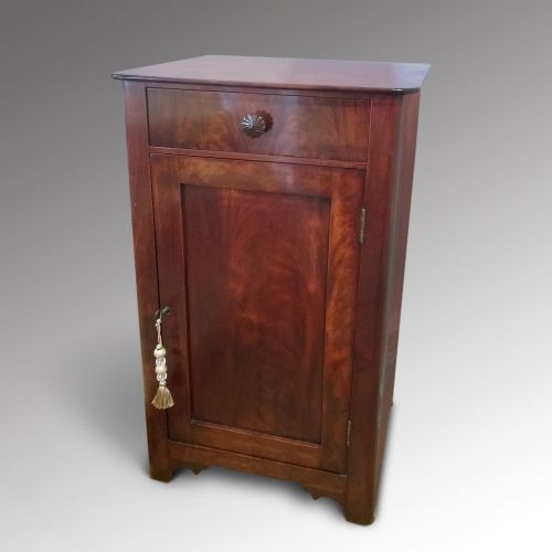 Regency Mahogany Bedside Cabinet