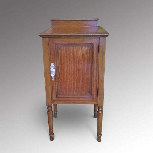Late 19th Century Satinwood Bedside Cabinet