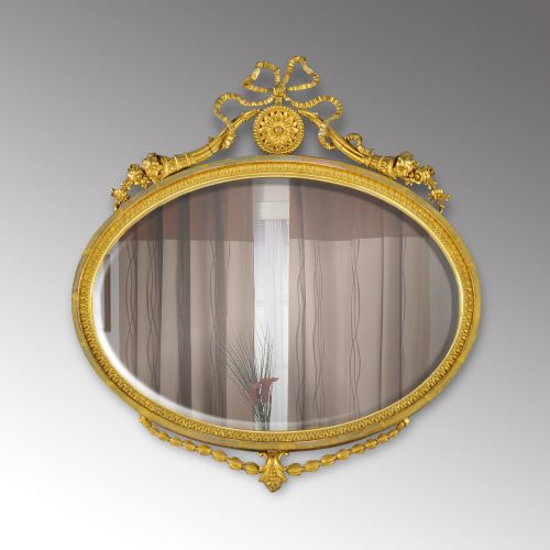 Edwardian Adam Style Mirror