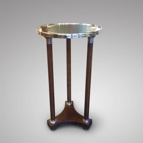 French Empire Style Mahogany Lamp Table