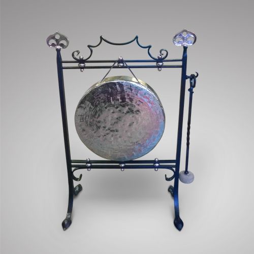 Arts and Crafts Copper and Cast Iron Gong
