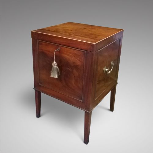 George III Mahogany Wine Cooler