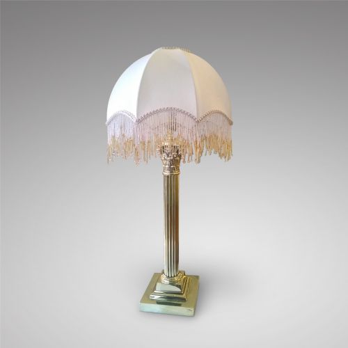 Edwardian Brass Lamp