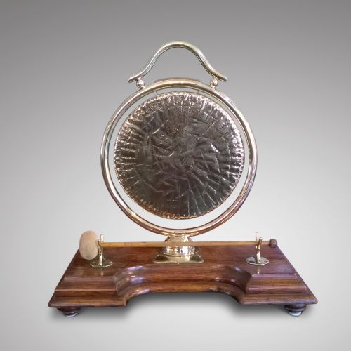 Late 19th Century Brass Table Gong