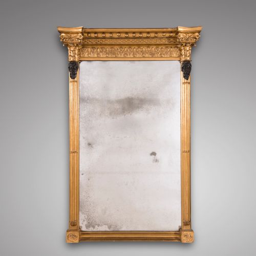 Regency Water Gilded Pier Mirror