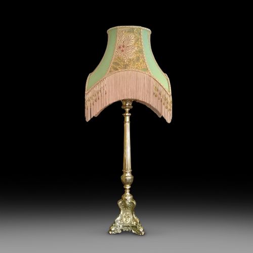 Edwardian Brasstable Lamp