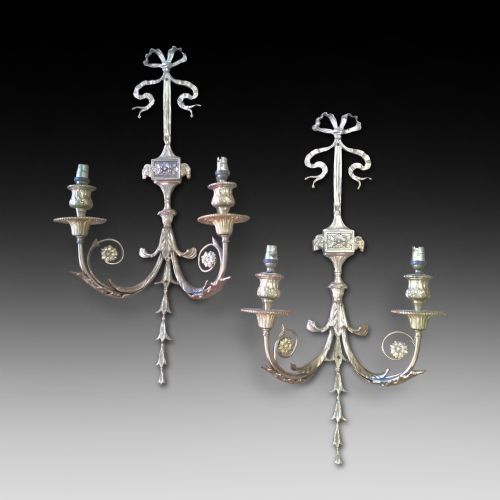 Pair of Twin Wall Lights