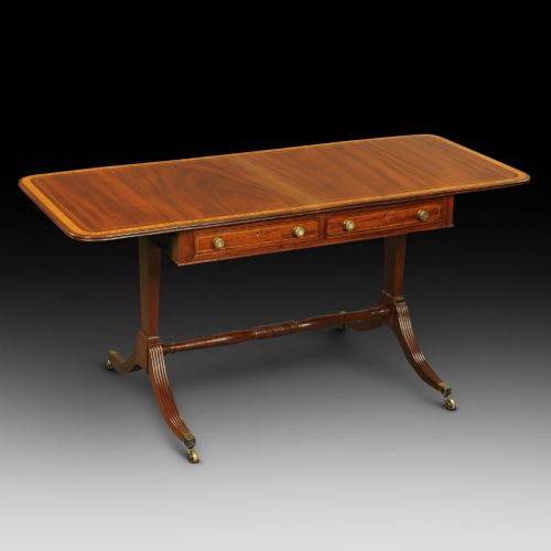 Regency Mahogany Sofa Table
