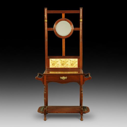 Victorian Mahogany Hall Stand