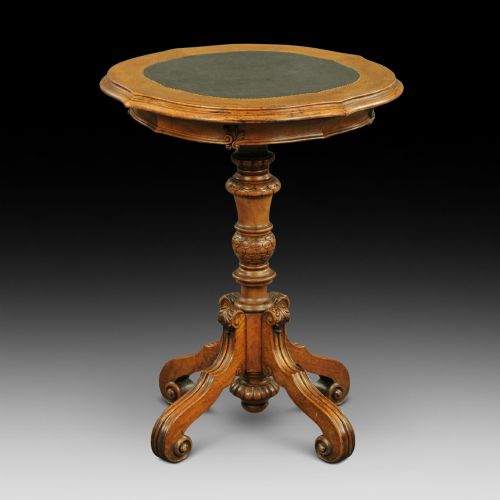 French Mid 19thc Walnut Occasional Table