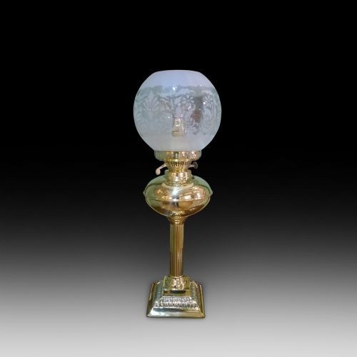 Victorian Brass Lamp