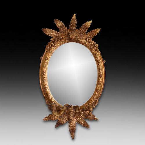 A Late 19th Century Gilt Framed Antique Mirror