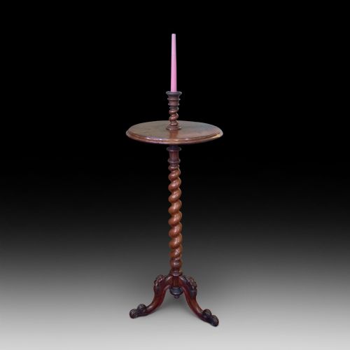 Victorian Mahogany Candle Stand