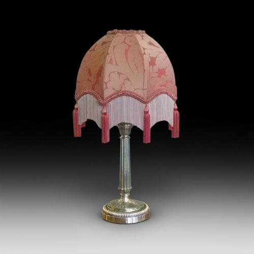 Edwardian Brass Table Lamp