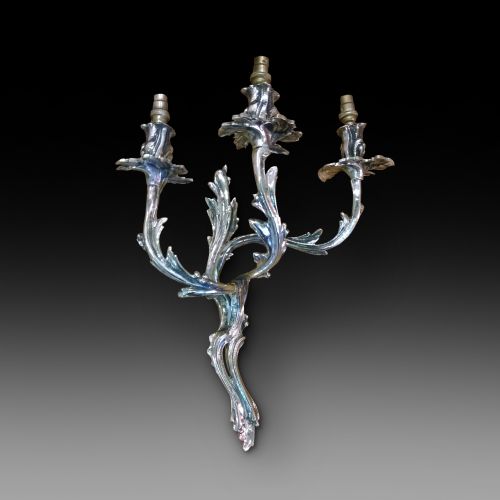 Brass Rococo Style Wall Light