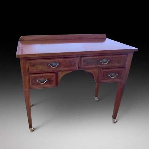 Early Victorian Mahogany Writing/dressing Table