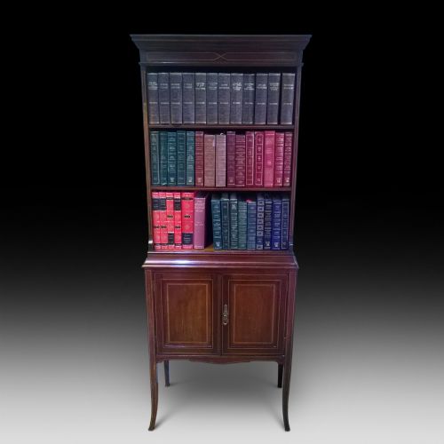 Edwardian Mahogany Bookcase