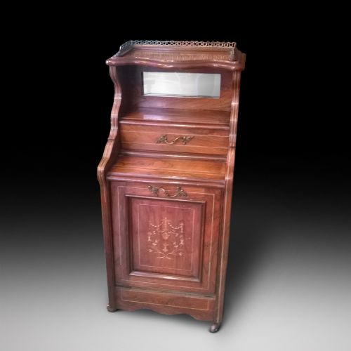 Late 19th Century Rosewood Coal Scuttle