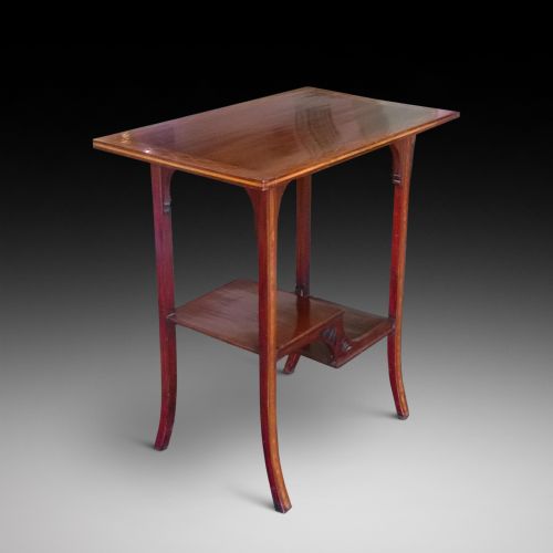 Edwardian Mahogany  Occasional Lamp Table