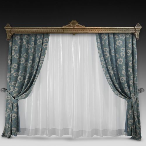 George III Gesso and Giltwood Pelmet