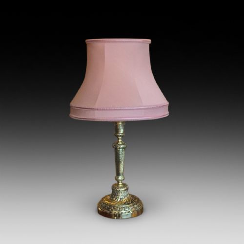 Edwardian Brass Table Lamp