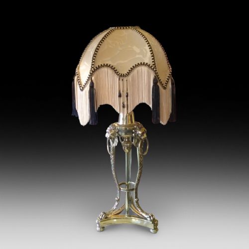 Victorian Brass Oil Lamp