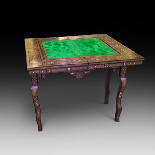 Early 20th Century Moorish Games Table