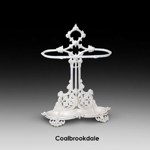 Victorian Painted Cast Iron Stick Stand