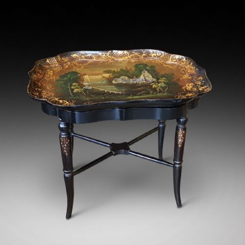 Victorian Papier Mache Tray