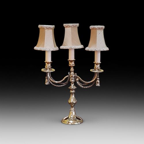Victorian Brass Candelabra