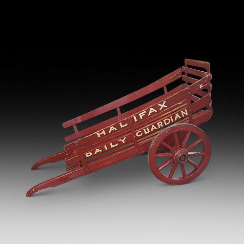 Edwardian Newspaper Cart